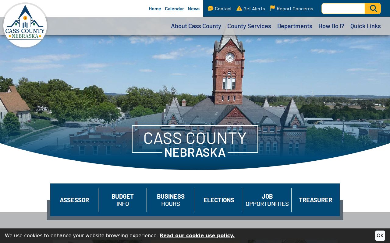 Cass County court docket courthouse and county record setting